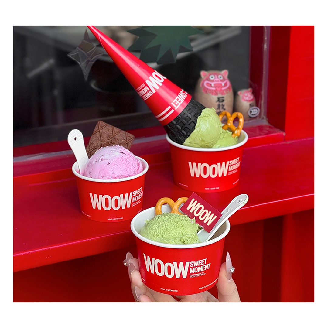 紙碗客製印刷LOGO